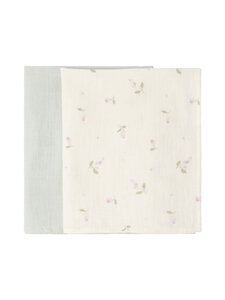 Lindex - Snuggle Cotton Muslin -hoitoliina 2-pack - 6728 WHITE | Stockmann