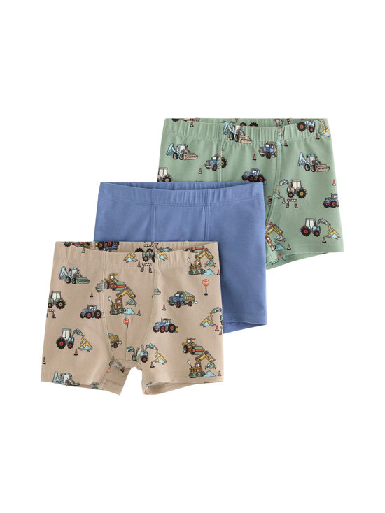 Lindex - Bokserid Cotton Jersey, 3 paari - 7672 KHAKI | Stockmann - photo 1