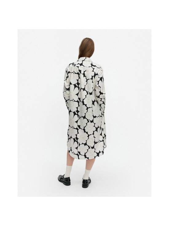 Marimekko - Runoelma Unikko -paitamekko - 191 WHITE BLACK LIGHT GREY | Stockmann - photo 2