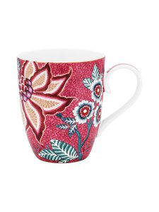 PIP Studio - Large Flower Festival -muki 350 ml - DARK PINK PIP Studio - Large Flower Festival -muki 350 ml - DARK PINK | Stockmann