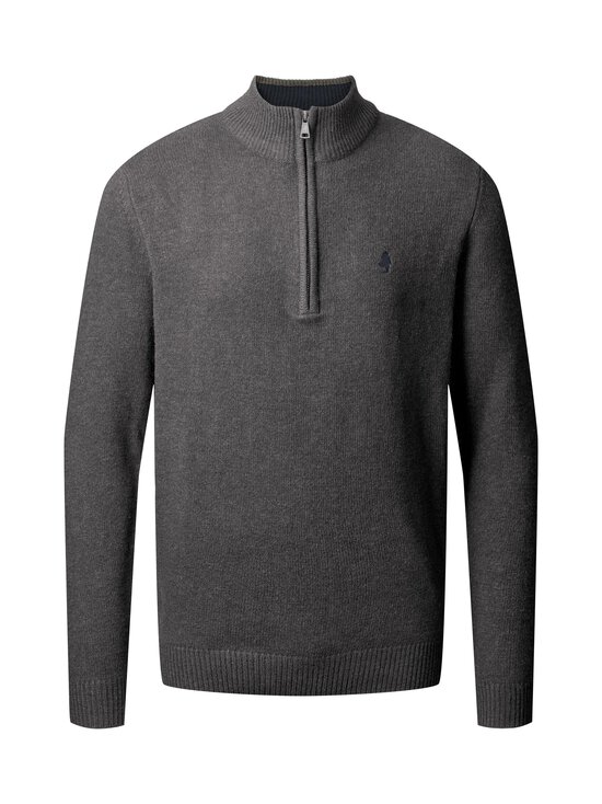 MCS - Axel Regular Half Zip -neulepaita - BROWN MELANGE | Stockmann - photo 1