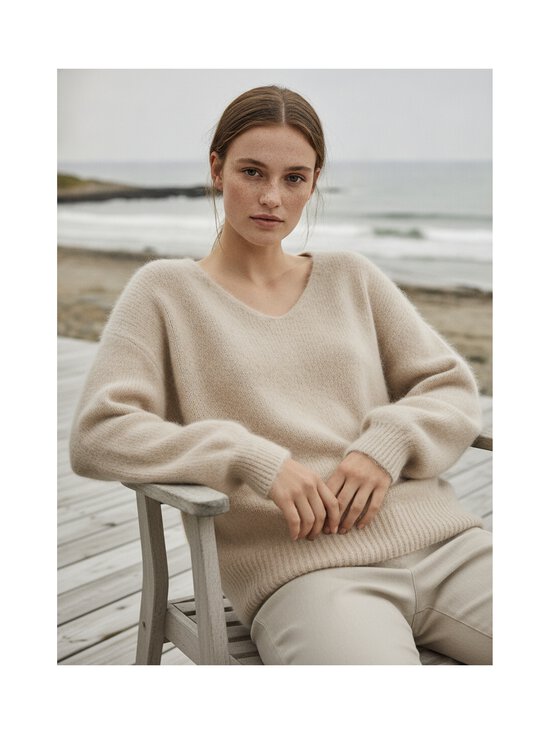 AMERICANDREAMS - Villasegust pullover Milana - BEIGE | Stockmann - photo 2