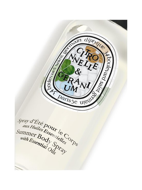 Diptyque - Body Spray Citronnelle & Géranium -vartalosuihke - NOCOL | Stockmann - photo 2