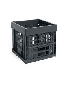 HAY - Colour Crate Cube uzglabāšanas kaste 29,5 x 29,5 x 28,5 cm - CHARCOAL | Stockmann