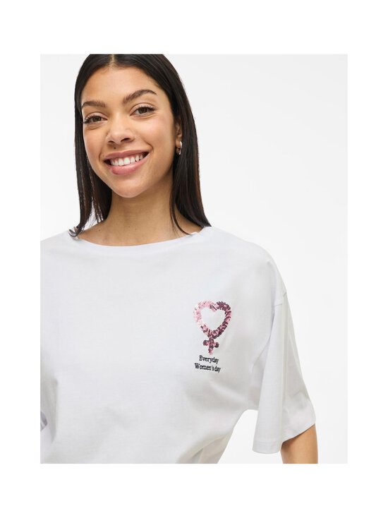 Vila - ViHabon t-paita - OPTICAL SNOW DETAIL:PINK SEQUINS + TEXT - photo 6 Vila - ViHabon t-paita - OPTICAL SNOW DETAIL:PINK SEQUINS + TEXT | Stockmann - photo 6