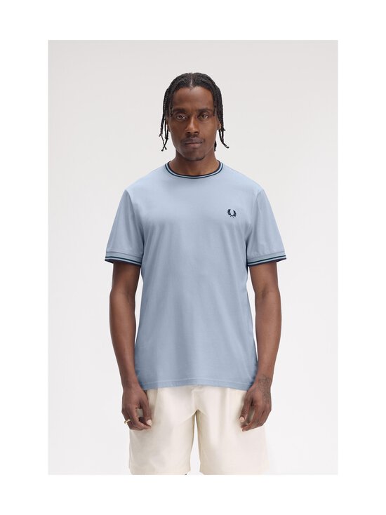 Fred Perry - Särk Twin Tipped - Y58 LGHSMO/PTRBL/NY | Stockmann - photo 3