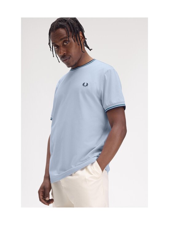 Fred Perry - Särk Twin Tipped - Y58 LGHSMO/PTRBL/NY | Stockmann - photo 6