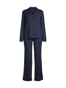 SKIMS - Sleep Long Set - pyjama 2-osainen - NAVY | Stockmann