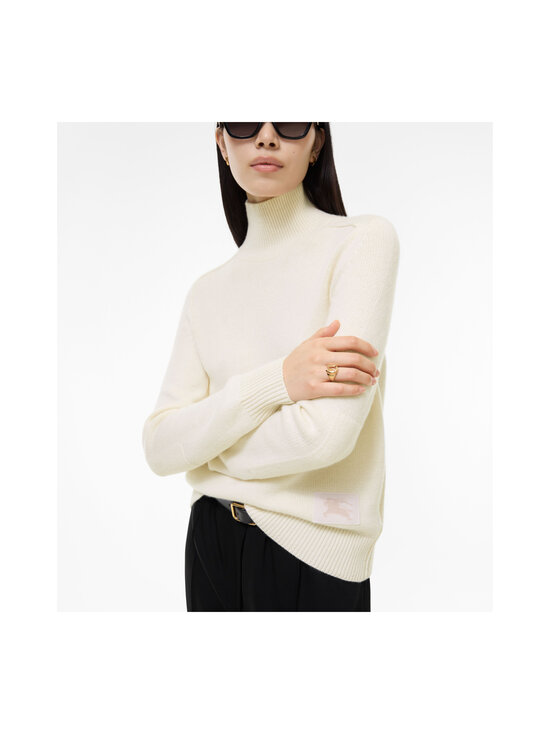 Burberry - Christina T Neck -neulepusero - C3997 CERAMIC WHITE | Stockmann - photo 4