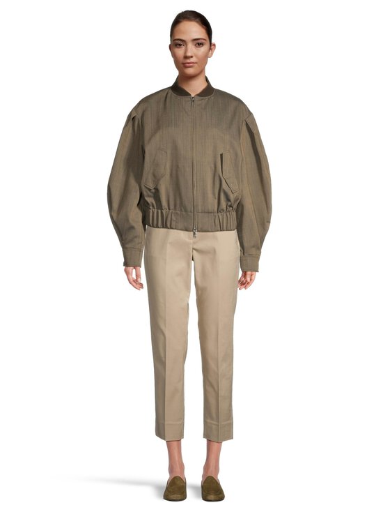 Ganni - Light Wool Bomber -takki - ZXZ CANTEEN | Stockmann - photo 2