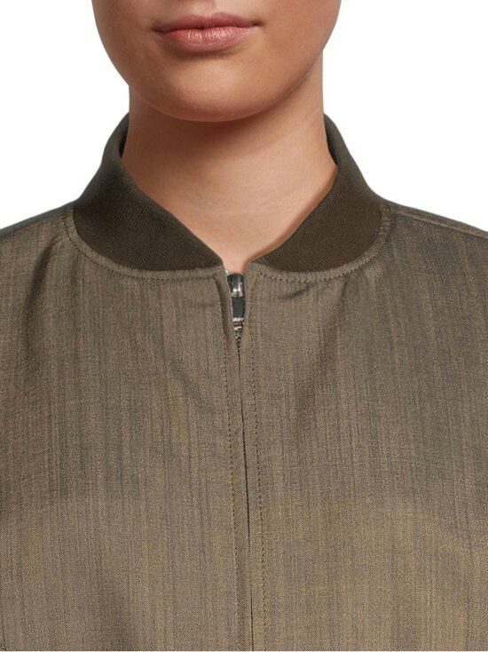 Ganni - Light Wool Bomber -takki - ZXZ CANTEEN | Stockmann - photo 4