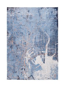 Louis de Poortere - Cities Tokyo -matto - 109314 CONDUCTIVE BLUE | Stockmann