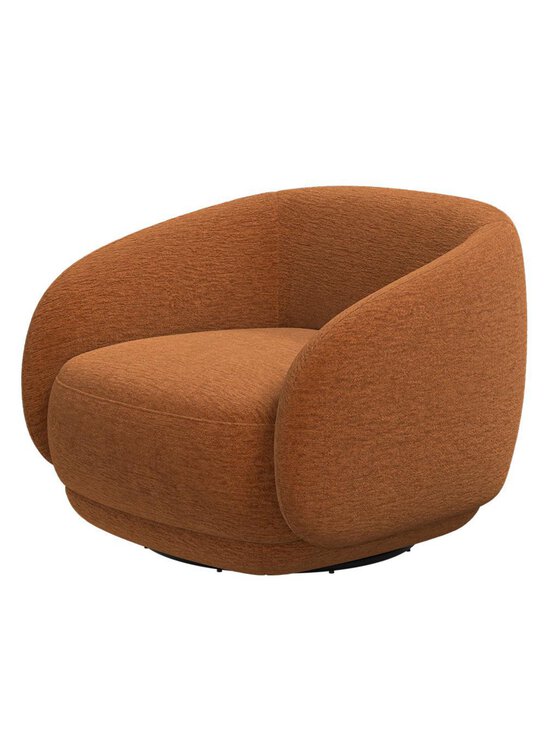 BoConcept - Bolzano-nojatuoli pyörintämekanismi Lucca-kangas 3324 kameli - BROWN | Stockmann - photo 3