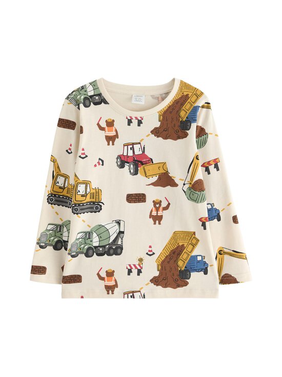 Lindex - Pitkähihainen trikoopaita - 1230 LIGHT BEIGE | Stockmann - photo 1