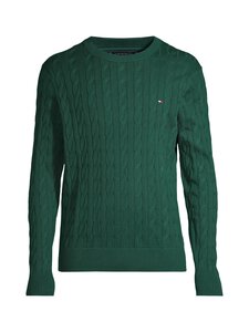 Tommy Hilfiger - Palmikkoes kampsun Classic Cotton - L6K ORNAMENTAL GREEN Tommy Hilfiger - Palmikkoes kampsun Classic Cotton - L6K ORNAMENTAL GREEN | Stockmann