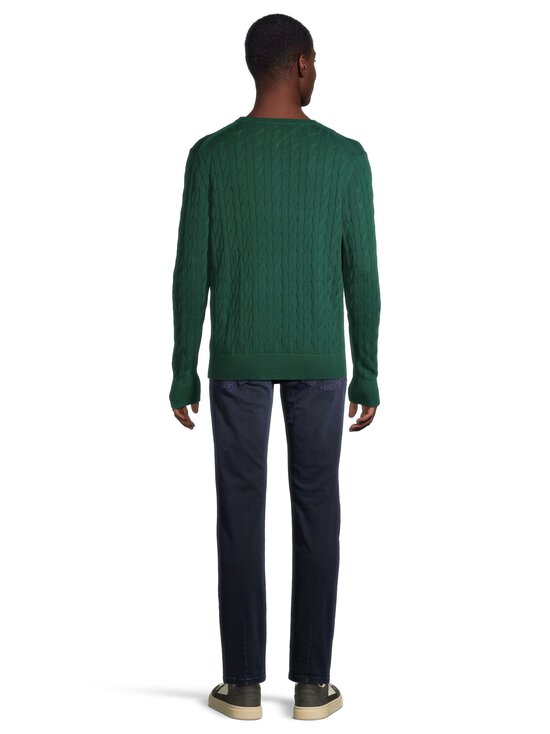 Tommy Hilfiger - Palmikkoes kampsun Classic Cotton - L6K ORNAMENTAL GREEN | Stockmann - photo 3