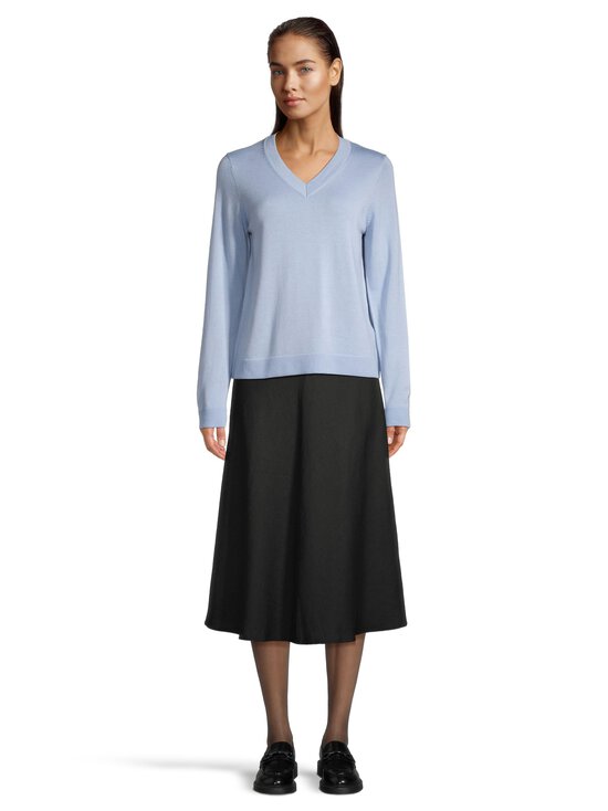 ESSENTIALS by Stockmann - Jannie merīnvilnas džemperis - LT.BLUE 251992 | Stockmann - photo 2