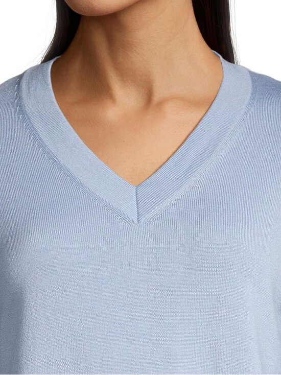ESSENTIALS by Stockmann - Jannie merīnvilnas džemperis - LT.BLUE 251992 | Stockmann - photo 4