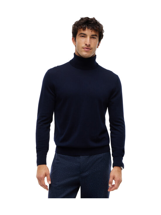 Tommy Hilfiger - Merino Rollneck -neulepaita - DW5 NAVY BLUE | Stockmann - photo 1