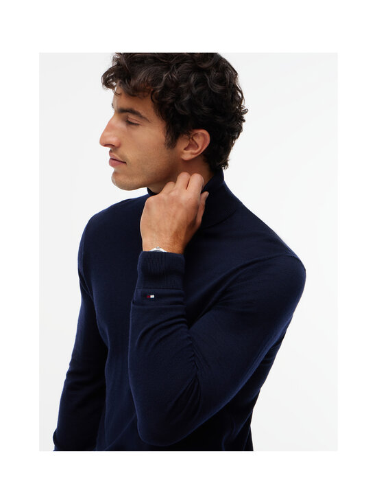 Tommy Hilfiger - Merino Rollneck -neulepaita - DW5 NAVY BLUE | Stockmann - photo 2