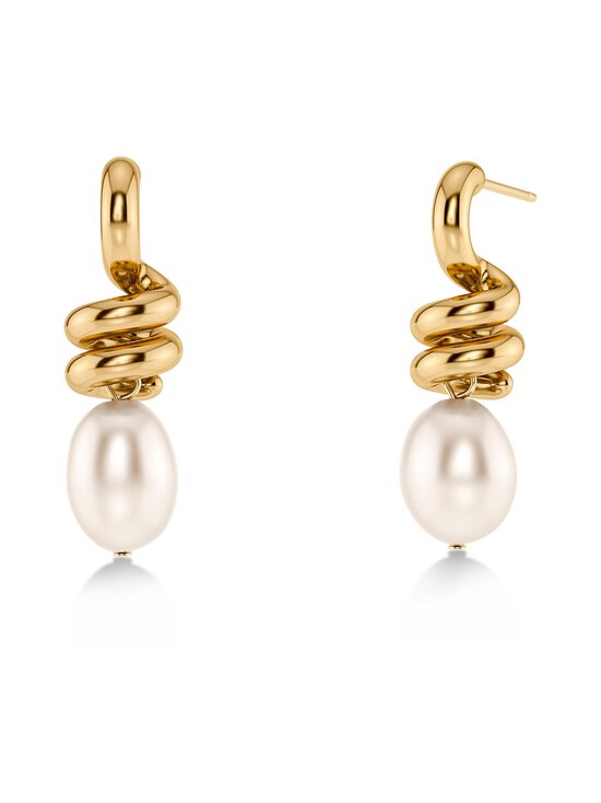 Edblad - Kullatud pärlkõrvarõngad Swivel - GOLD | Stockmann - photo 1