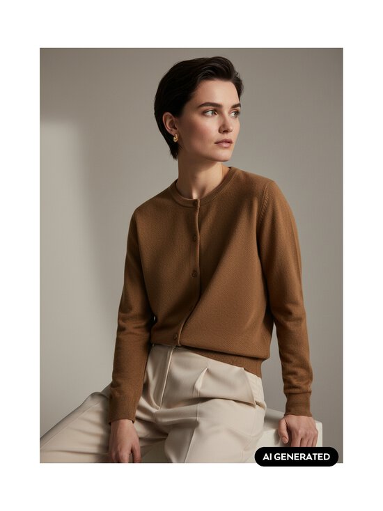 GANT - Neuletakki - 213 WARM KHAKI | Stockmann - photo 3