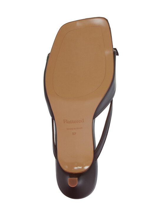 Flattered - Jordan-sandaalit - CHOCOLATE LEATHER | Stockmann - photo 4