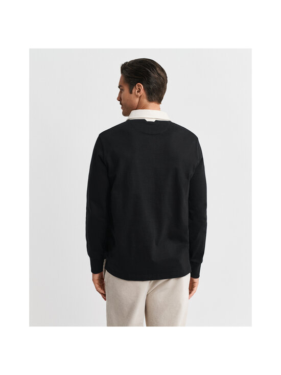 GANT - Blocked Heavy Rugger -paita - 5 BLACK | Stockmann - photo 3