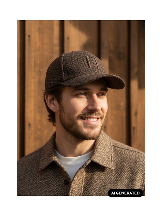 Les Deux - Core Herringbone vilnas cepure ar nagu - 867 MOLÉ BROWN | Stockmann - photo 5
