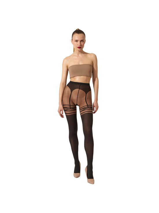 Wolford - Suspender zeķubikses - 9952 UMBER/BLACK | Stockmann - photo 2