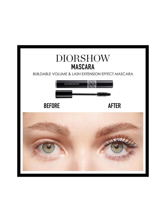 DIOR - Diorshow Mascara -ripsiväri - 090 BLACK | Stockmann - photo 2