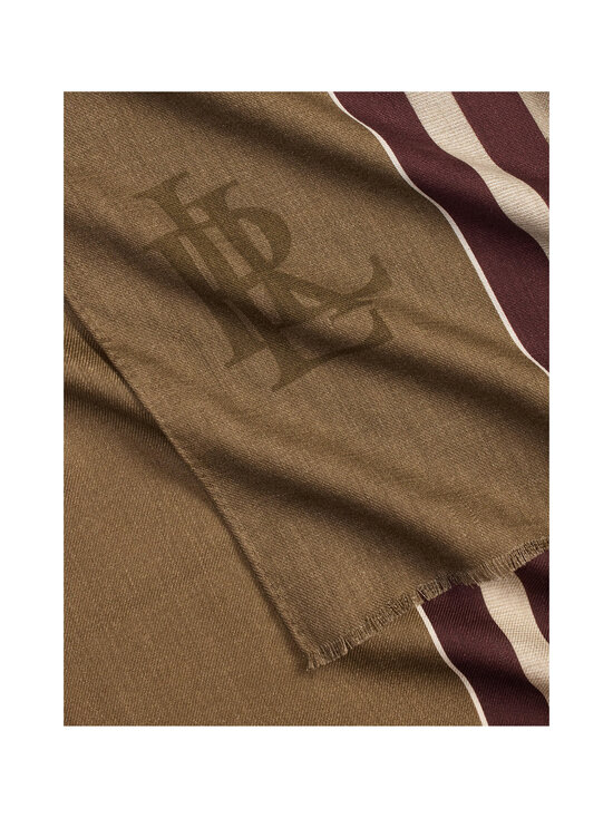 Lauren Ralph Lauren - Plaid Wrap vilnas šalle - TAUPE | Stockmann - photo 3