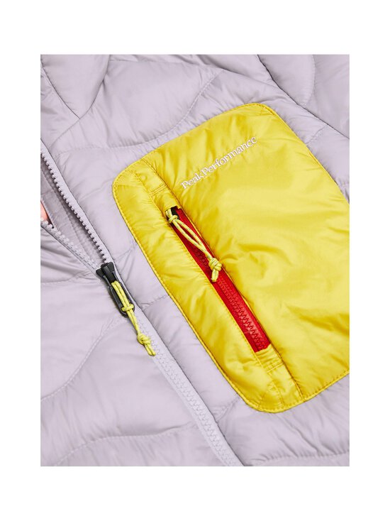 Peak Performance - W Helium Utility Hood -untuvatakki - 130 MISTY LAVENDER/CANARY LIME/ | Stockmann - photo 4