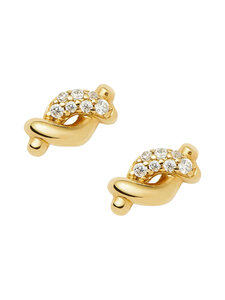 MISSOMA - Kõrvarõngad Molten Snow (napp) - GOLD | Stockmann