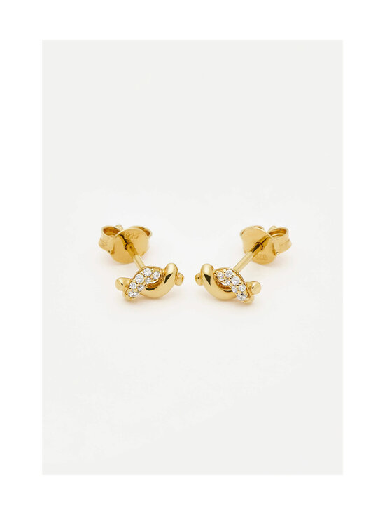 MISSOMA - Kõrvarõngad Molten Snow (napp) - GOLD | Stockmann - photo 2