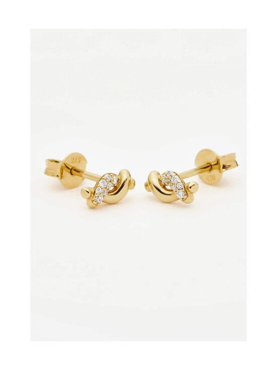 MISSOMA - Kõrvarõngad Molten Snow (napp) - GOLD | Stockmann - photo 3