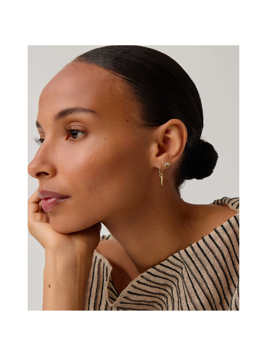 MISSOMA - Kõrvarõngad Molten Snow (napp) - GOLD | Stockmann - photo 5