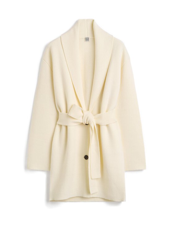 TOTEME - Shawl Lapel Robe - neuletakki - ECRU | Stockmann - photo 1