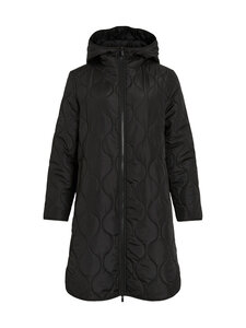 Vila - ViQuila Hooded Onion -takki - BLACK BEAUTY | Stockmann