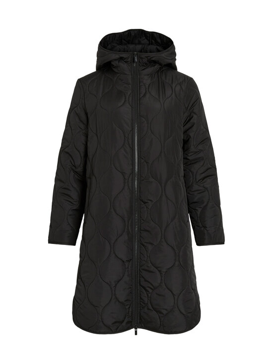 Vila - ViQuila Hooded Onion -takki - BLACK BEAUTY | Stockmann - photo 1