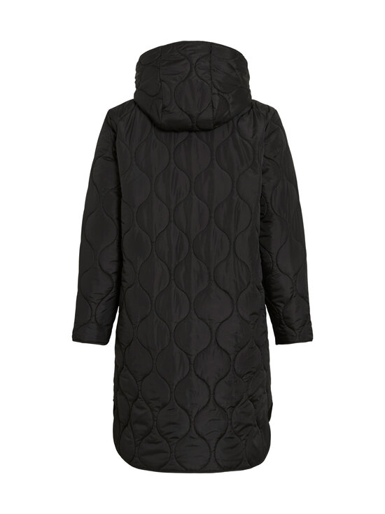 Vila - ViQuila Hooded Onion -takki - BLACK BEAUTY | Stockmann - photo 2