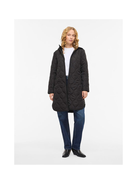 Vila - ViQuila Hooded Onion -takki - BLACK BEAUTY | Stockmann - photo 3
