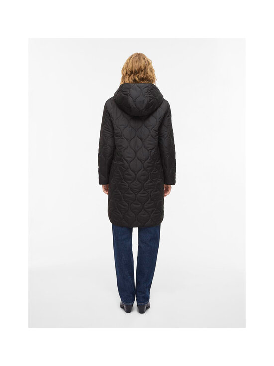 Vila - ViQuila Hooded Onion -takki - BLACK BEAUTY | Stockmann - photo 4