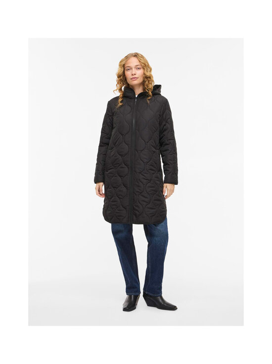 Vila - ViQuila Hooded Onion -takki - BLACK BEAUTY | Stockmann - photo 5