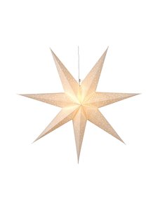 Star - Hanging Paper Star Sensy decorative light 70 x 70 x 16 cm - WHITE (VALKOINEN) | Stockmann