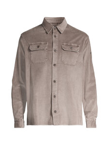 Paul & Shark - Vakosamettipaita - 90 DOVE GREY | Stockmann