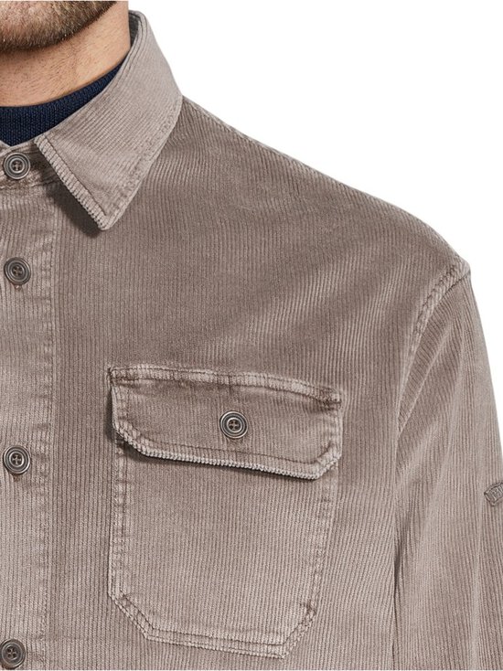 Paul & Shark - Vakosamettipaita - 90 DOVE GREY | Stockmann - photo 6