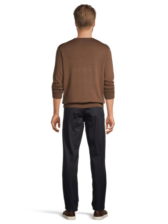 ESSENTIALS by Stockmann - Ethan-merinoneulepaita - BROWN MEL. 265528 | Stockmann - photo 3
