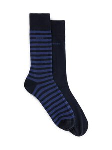 BOSS - Stripe- sukat 2-pack - 401 DARK BLUE | Stockmann
