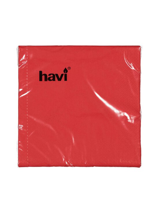 Havi - Salvete 40 cm, 50 gab. - RED - photo 1 Havi - Salvete 40 cm, 50 gab. - RED | Stockmann - photo 1